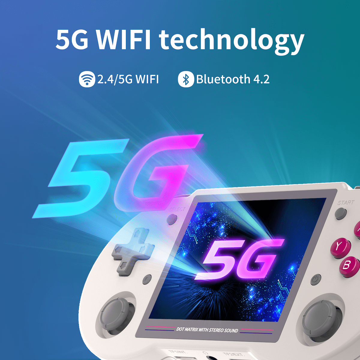 קונסולת משחקים wifi 5g כף יד לכיס ילדים